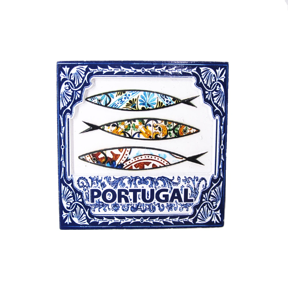 

Fridge Magnet Souvenir Portugal Magnets Souvenirs Sticker 3 Fish Cute Gift Kids Christmas Home Decoration Refrigerator Magnetic