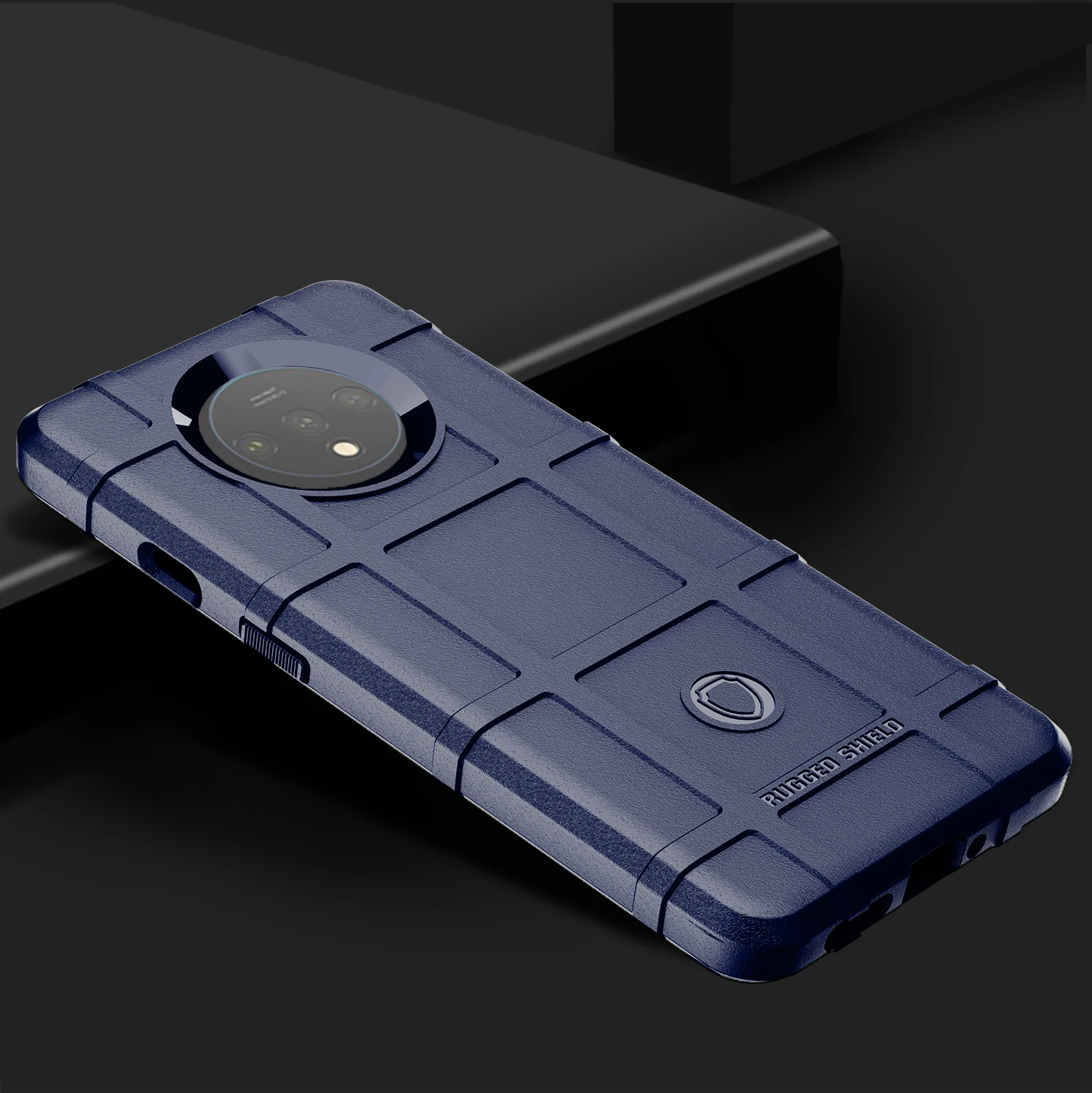 Armor Shock Absorption Shockproof Case For Oneplus One Plus 1+ 7T Anti Scratch Carbon Fiber Design Phone Case For Oneplus7T Case