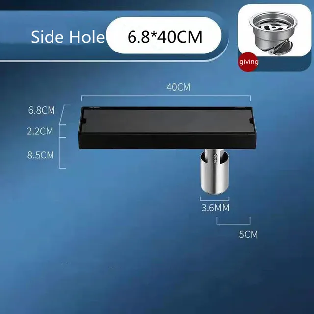 Side hole 40cm