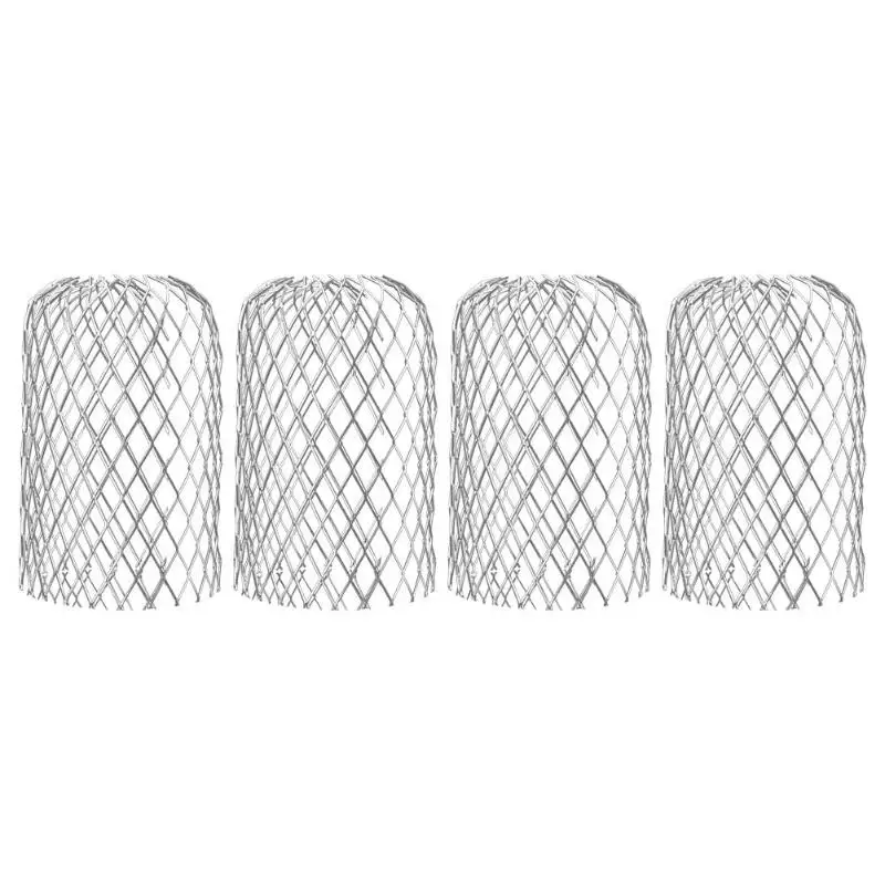 4Pcs Стальной проволочный сетчатый фильтр Сад Микро орошение водяной насос защитный шланг сетка - Цвет: 4Pcs
