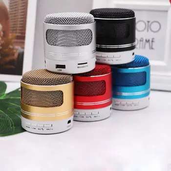 

LED Bluetooth Speakers Mini Speakers Portable Voice Box Tf Card Microphone Usb Audio Music Player for phone