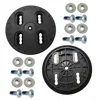Diameter 99mm/84.5mm Snowboard Binding Mounting Plate Disc 4 Hole Pattern 4 x 4  Spare Parts Strap-In Technine with Screw Fixing 1