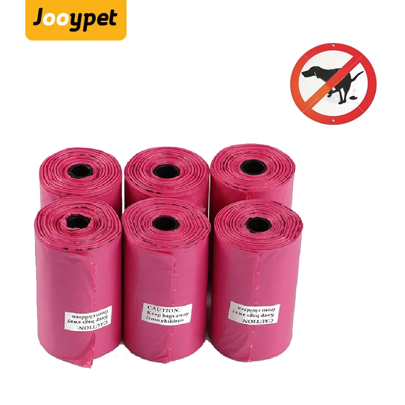 JOOYPET Compostable горячий розовый собачий мешок для мусора пластиковый 100%