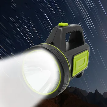 

Flashlight Rechargeable Portable Lamp Searchlight Hunting Outdoor Home household lighting accessories for home lamp фонарь