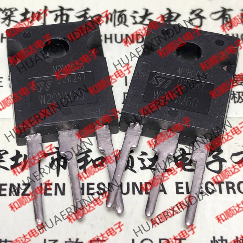 20 шт./лот W20NM60 STW20NM60-247 600V 20A