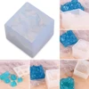 Crystal Mountain Peak Resin Mold Silicone Cube Mould UV Epoxy Resin Mold DIY Craft Dried Flower Jewelry Making Tools ► Photo 3/6