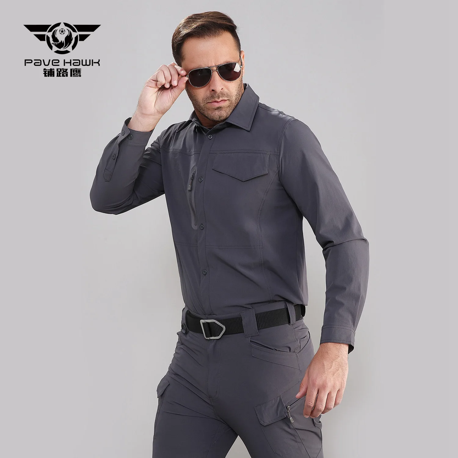 Eagle Ray тактическая быстросохнущая рубашка для фанатов армии Ply-54