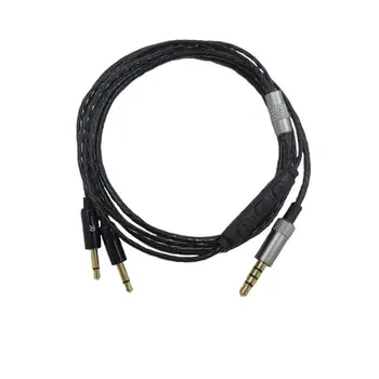 

Replaced Headphone Cable Audio Line Cord for HD447 HD437 HD202 HD212 Headset Mic LX9B