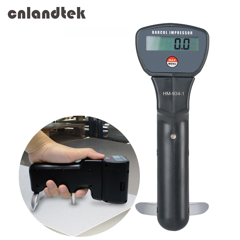 Landtek HM934 Barcol Impressor Portable Rebound Brinell Hardness Tester Meter Durometer for aluminum processing glass steel | Инструменты