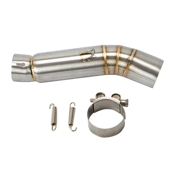 

Motorcycle Exhaust Middle Pipe Connect Pipe Escap Link Pipe Section Adapter Pipe For Honda Cbr300 Cbr400 Cbr 300 400