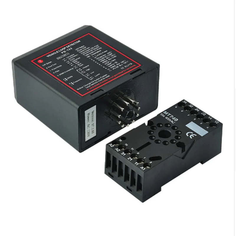Сигратурный anti radar vehicle traffic detector PD-132 Индуктивный автомобильный Одноконтурный детектор для автоматического открывания двери забор двери движения индукции автомобиля петли доступа dete