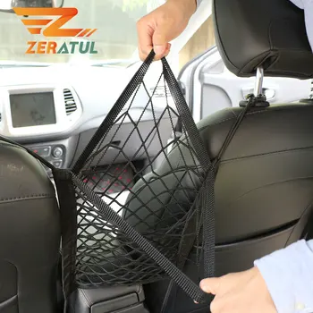 

Zeratul Car Styling for Jeep Renegade 2014 2015 2016 2017 2018 2019 2020 1Piece Nylon Seat Storage Net Box Accessories