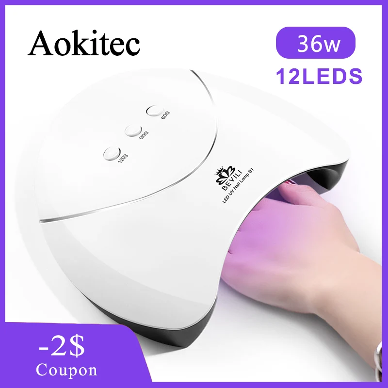 Aokitec Сушилка для ногтей 36 Вт USB светильник светодиодный подходит всех