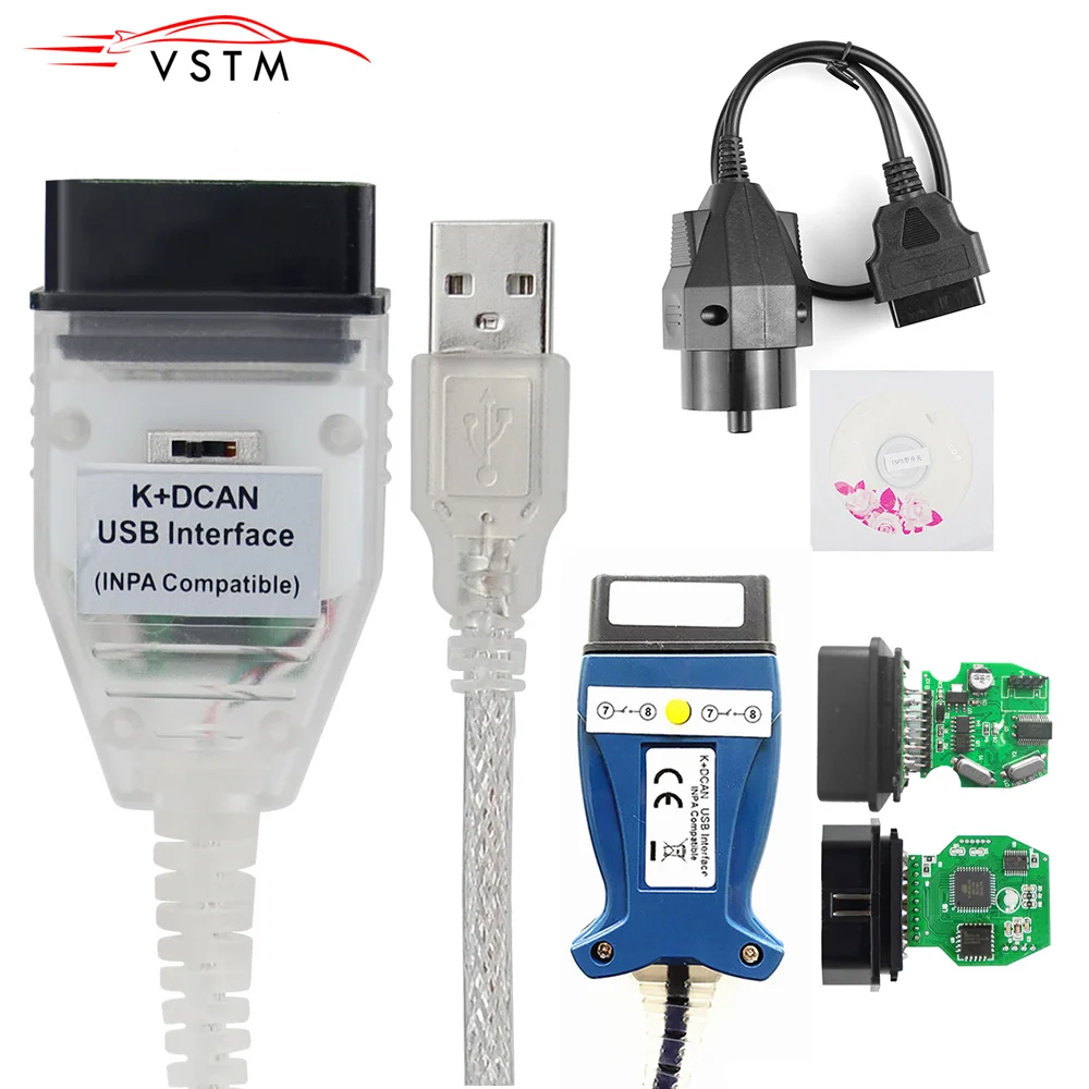 Car Diagnostic Cable For BMW INPA K Can Inpa Dcan USB OBD2 Interface Ediabas With Best Price | Автомобили и мотоциклы
