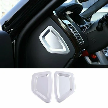

for Land Rover Range Rover- Car Styling Center Console Side Decoration Cover Trim Sticker ABS Chrome New Arrivals