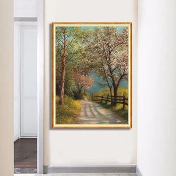 

Landscape Tree Full Display Square/Round Cartoon 5D Diamond Painting Diamond Embroidery Diamond Mosaic Cross Stitch