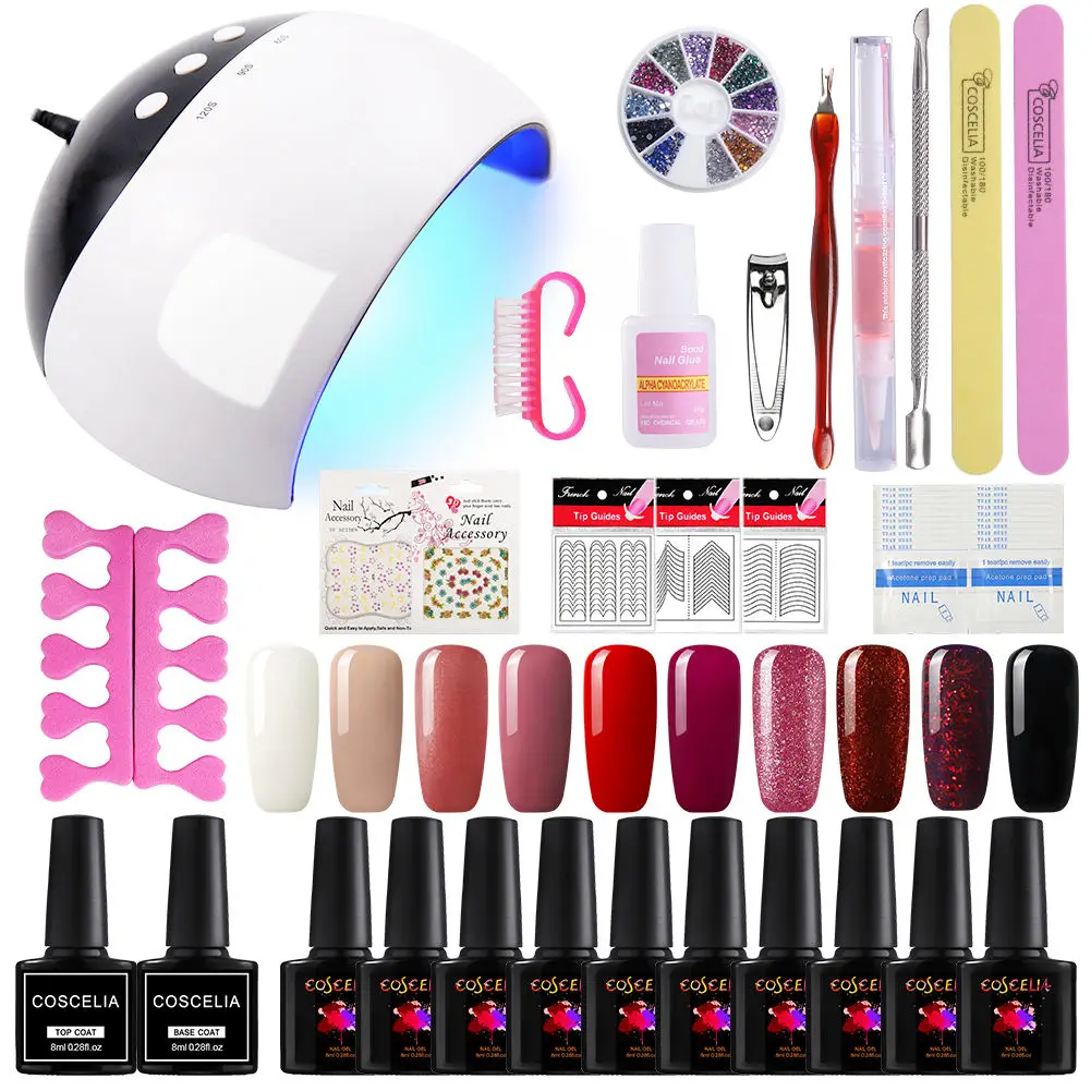 KIT 04 Маникюрный набор для ногтей гель 8 мл Набор лаков для ногтей инструменты для маникюра Полупостоянный УФ-гель все для маникюра Инструменты для педикюра - Цвет: KIT 04