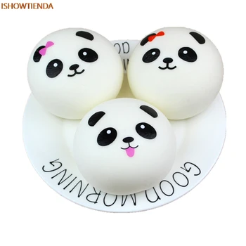 

Cute PU Bread Panda Squishy Slow Rising Cream Scented Decompression Toys Decoration Stress Relief Reliever Squishy Toy Hot