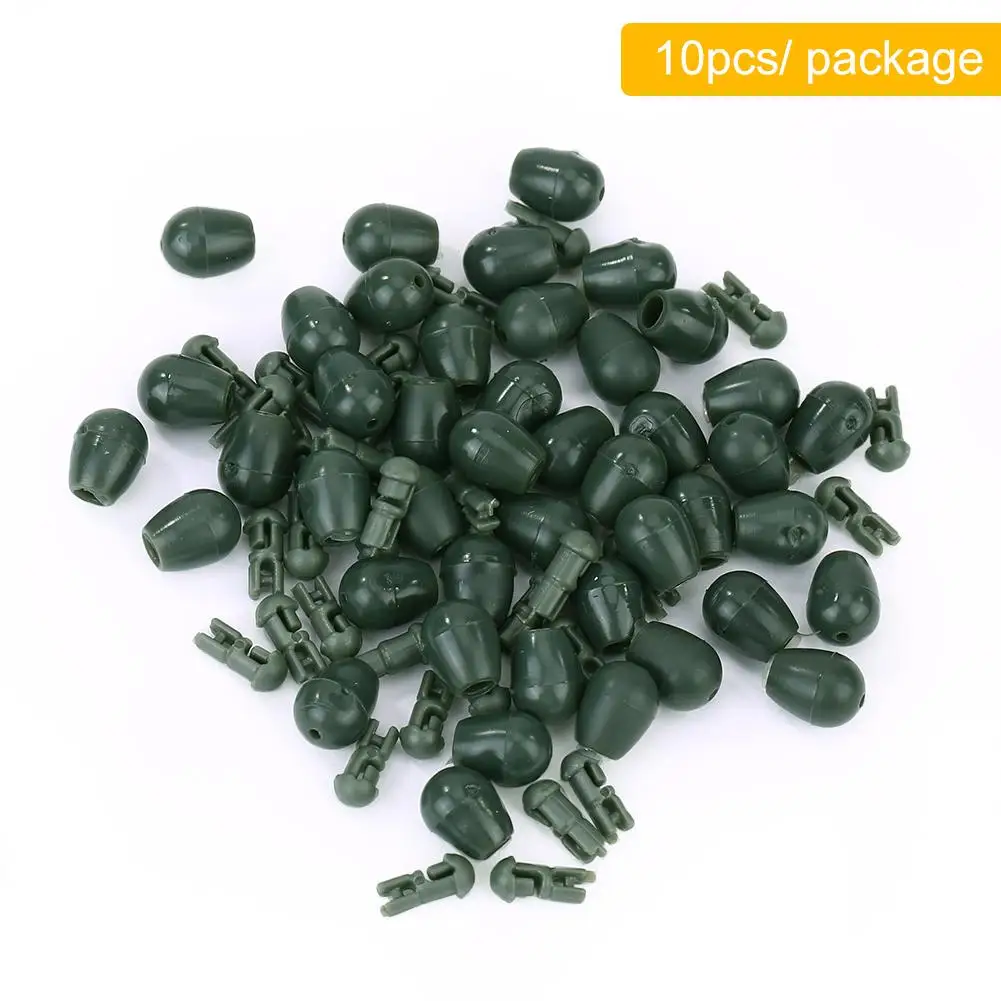 10pcs/lot Fishing Beads Quick Change Release Beads Connector Method Abs