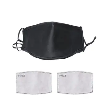 

Anti-fog Face Mask Dustproof Working Mask Cover Activated Carbon Facial Protective Cover for Men Women with 2pcs Filter Inserts