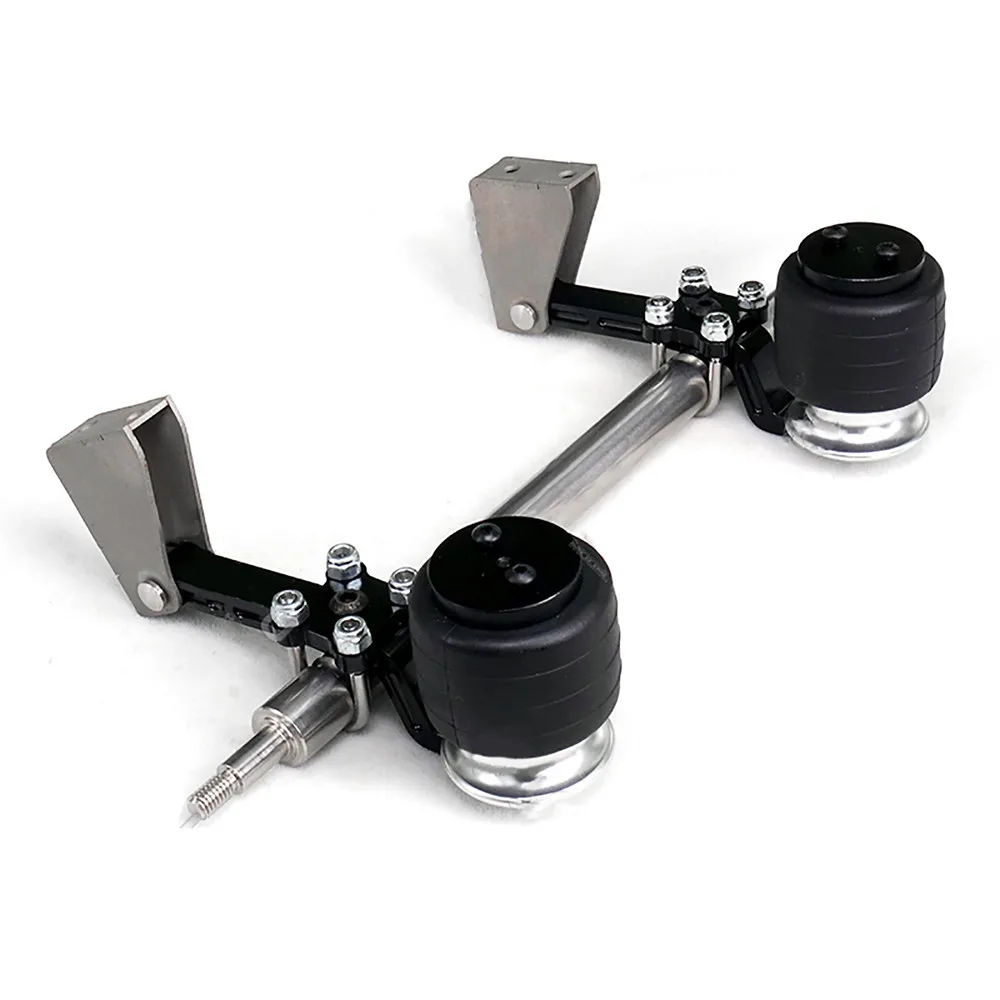 Air Unpowered Pneumatic Suspension with Axle for 1/14 RC Truck Semi