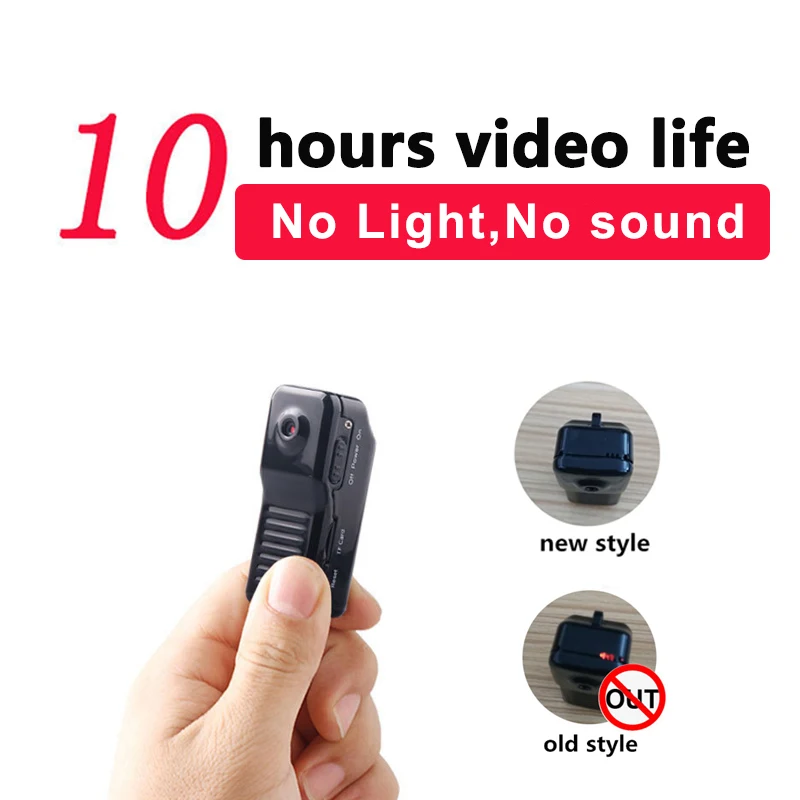 

Built-in Microphone Mini Camera HD Motion Camcorder Video Audio Recorder Support TF Card Micro DV working 10hours pk sq8 sq13