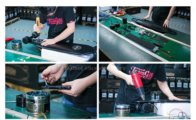 1200W 40KMH Powerful Electric Scooter Four Wheels Electric Scooters 7.5AH9.6AH Electric Skateboard Scooter (5)