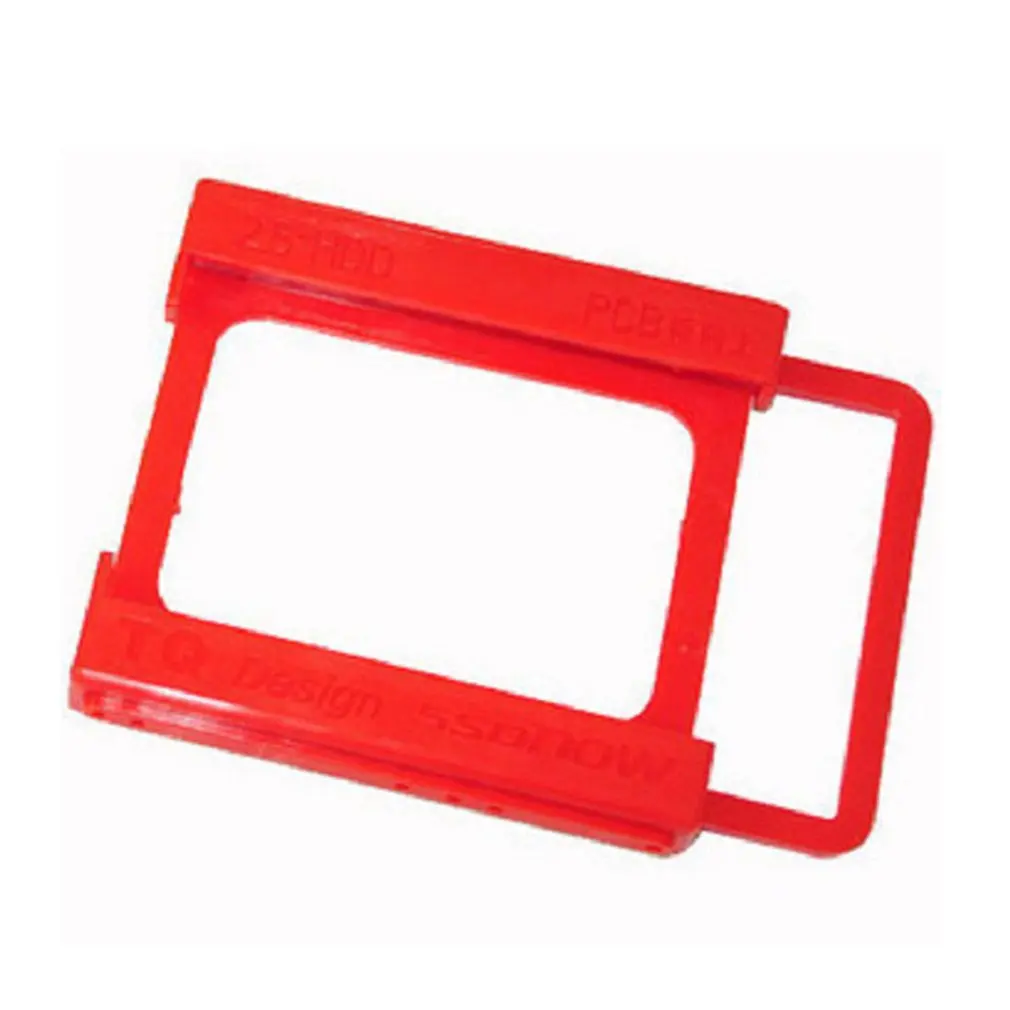 

PlasticSSD Tray 2.5 inch to 3.5 inch SSD HDD Adapter Bracket Hard Drive Holder For Desktop PC