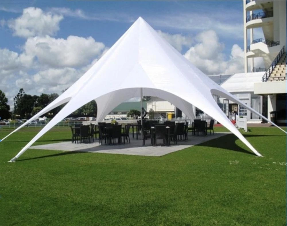 14メートル直径スターテントトレードショー屋外イベント広告パーティー展示シングルトップ形状プリントpvcアルミテント テント Aliexpress