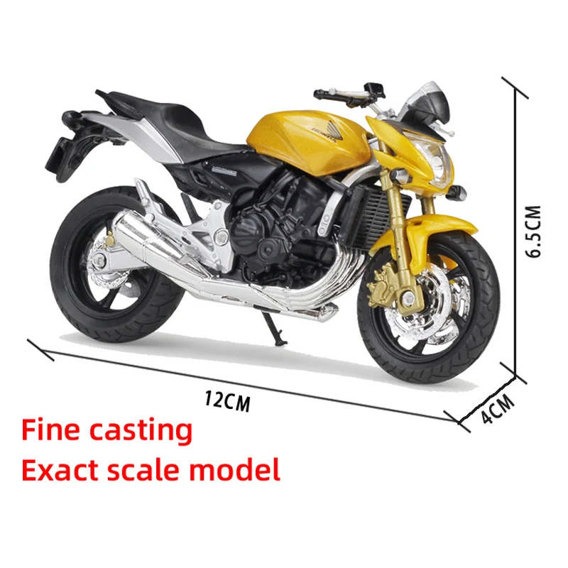 Welly 1:18 Hornet сплав литой под давлением спортивный мотоцикл модель рабочий короткопоглотитель игрушка для детей подарки коллекция игрушек