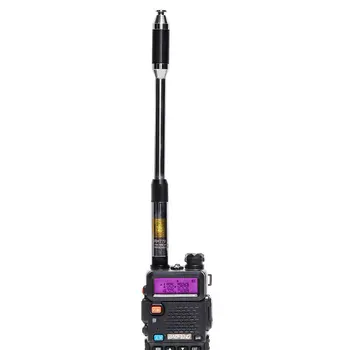 

Uhf/Vhf 144/430Mhz Sam-Male Ham Radio Transceiver Telescopic Antenna 35-Inch High Gain Extendable For Baofeng Uv-3R Uv-100