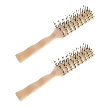 

2pcs Vent Brush,Vented Detangling Styling Hair Brush for Wet Dry Long Thick Curly Hair, Scalp Massage Brush for Men and Women