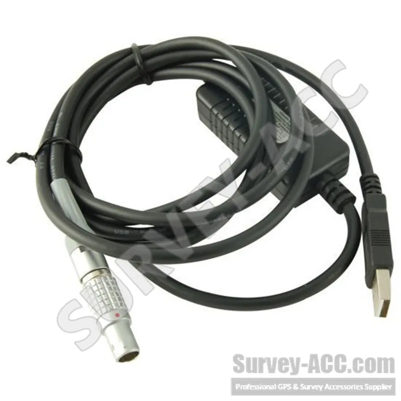 

Original GEV218, 2.0m serial data transfer cable, converter cable USB to serial (Lemo to USB A connector)