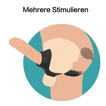 Vibrating Penis Massager Ring Dildo Sex Toys for Men Chastity Testicle Vibrator Wireless Remote Control Male Prostate Massager 3