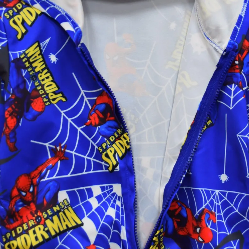Toddler Boy Jacket Spider-Man Boys Hoodies Spring Autumn Coats Zipper Sweatshirt Children Hoodie Jackets Kids Spiderman Coat