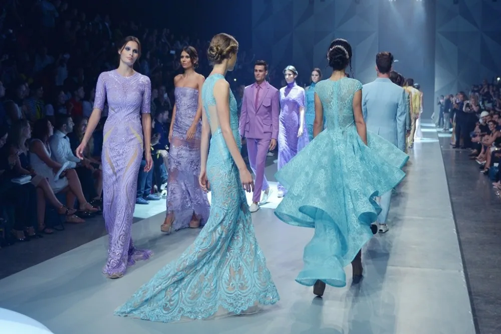 Robe De Soiree, длинное, элегантное, женское, с высоким, низким вырезом, с коротким рукавом, синее, винтажное, кружевное, вечерние, выпускное платье,, Платья для подружек невесты