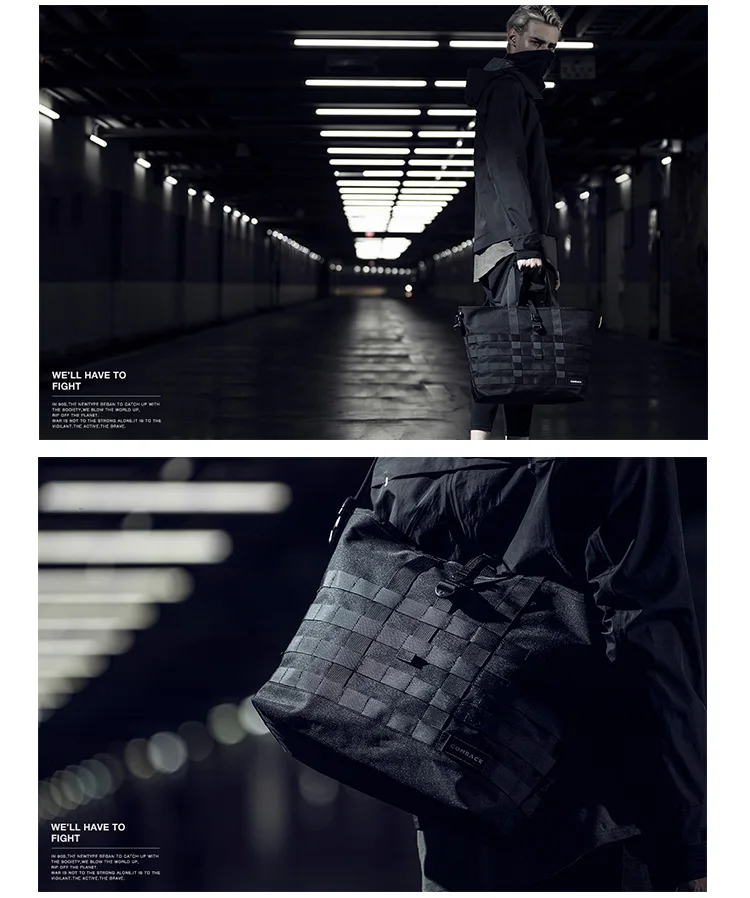Original Cross shoulder handbag travel tote bag molle techwear accessories streetwear comback