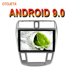 OTOJETA Android 9,0 2.5D экран автомобиля радио плеер для Honda City 2008 Авто AC bluetooth Мультимедиа Стерео gps Navi магнитофон