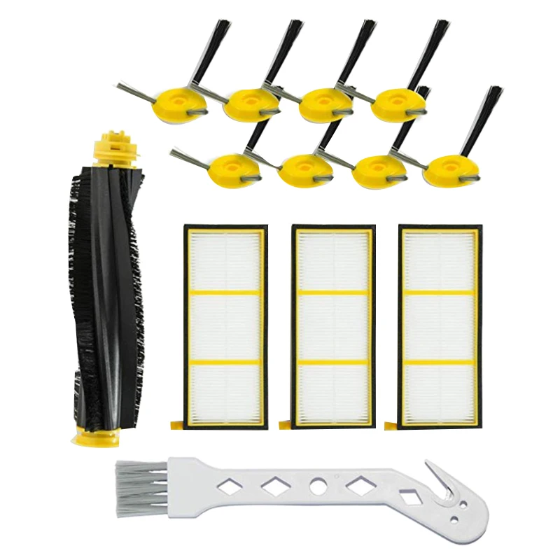 

Sweeping Robot Accessories Main Brush, Pre-Motor Filter and Brush for Shark ION Robot RV700, RV720, RV750, RV750C, RV755, R75