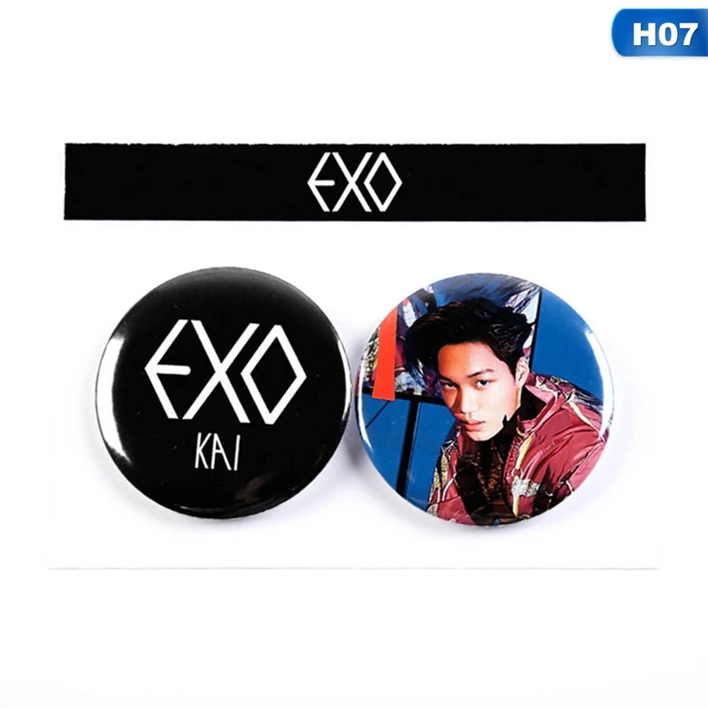 Kpop корейский Exo-k Exo-m зимний специальный альбом для брошь из живности приспособление для бейджа K-pop броши