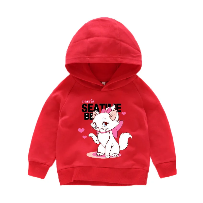 Sweats A Capuche Enfant Cosy A Capuche Marie Chat Vetements Manches Longues Sweats A Capuche Fille Aristochats Chat Sweat Mignon Bebe Veste Outwear Aliexpress