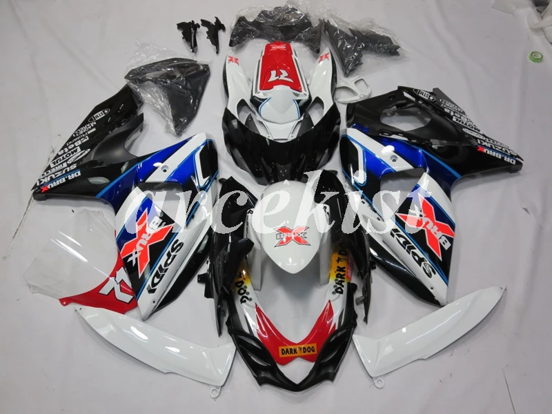 Инъекций ABS Полный обтекатели комплект подходит для Suzuki GSXR1000 K9 2009 2010 GSX-R1000 09, 10, 11, 12, 13, 14, 15, 16 лет тела комплект черного цвета