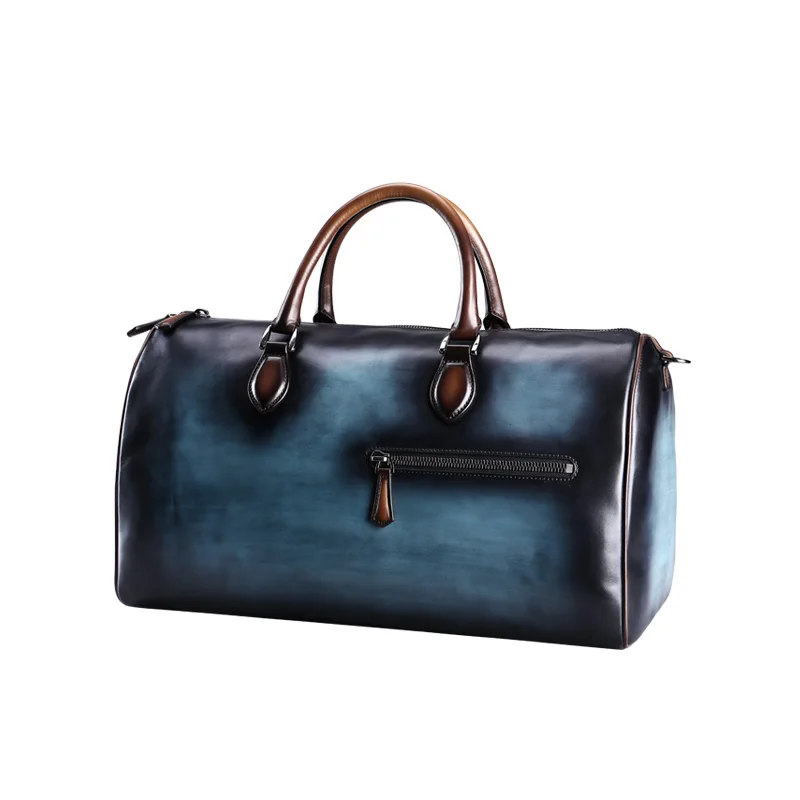 Dimy Новая дорожная сумка из натуральной коровьей кожи мужские дорожные сумки