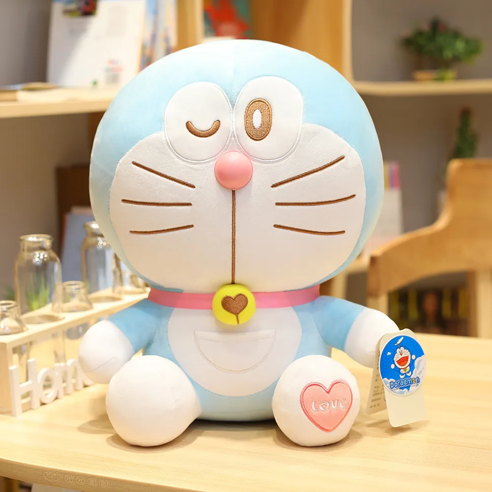Хит продаж Плюшевые Игрушки Doraemon в стиле аниме 23/48 см кукла милая кошка мягкая
