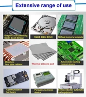 12.8W/mk Heat Dissipation Silicone Pad CPU/GPU Graphics Card Water Cooling Thermal Pad Mat Motherboard Silicone Grease Pad - Image 6