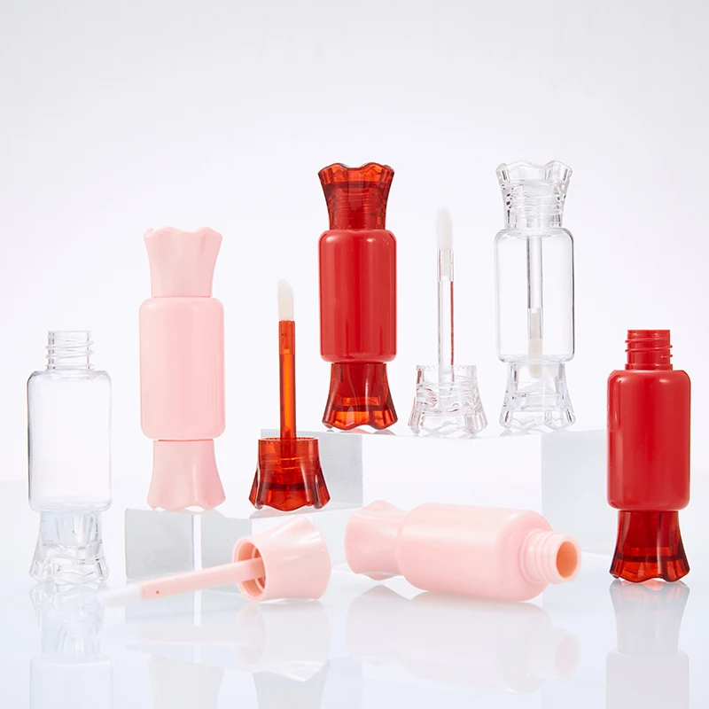 

50Pcs 13ML Clear Lipgloss Bottle Lip Balm Tubes Refillable Lip Gloss Bottle Empty Candy Lip Gloss Tubes Containers