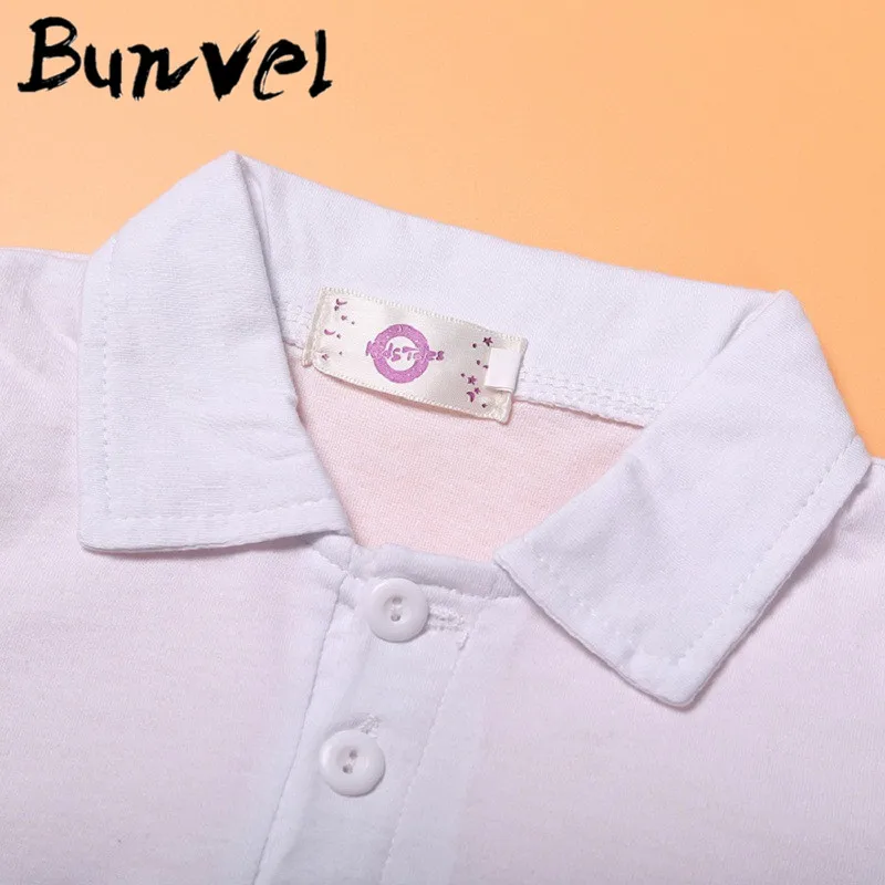 Bunvel/Одежда для новорожденных девочек; пальто; блузки; джинсы; брюки; комплект из 3 предметов; хлопковый спортивный костюм для малышей