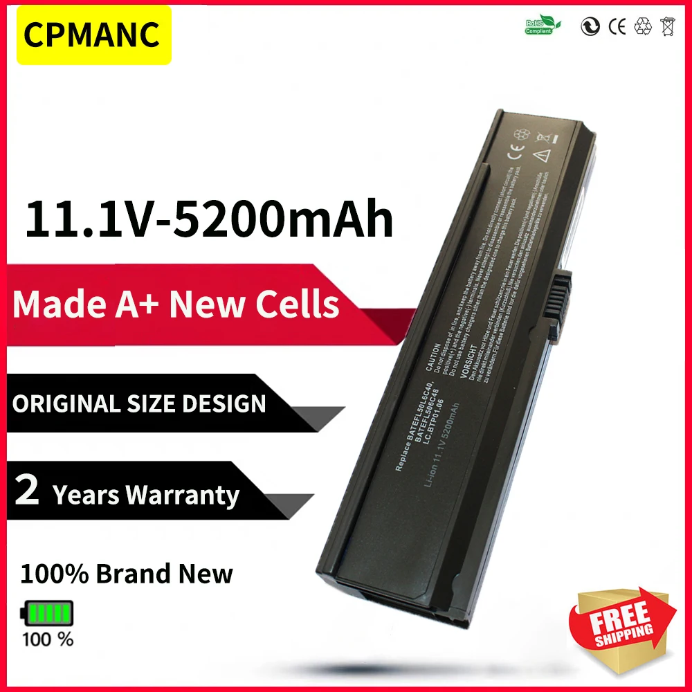 

Аккумулятор для Acer Aspire 2420 2920 3640 3670 5540 AMJ1 ANJ1 AOJ1 APJ1 AQJ1 ASJ1 B2J1 GARDA31 TM07B41