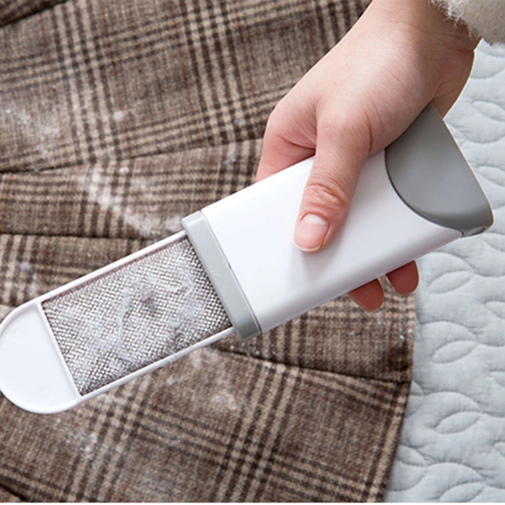 

New Useful 1pcs Manual Lint Sticking Roller Clothing Pet Hair Remover Anti-static Brush Fur Reusable Dust Brush Sticking Roller