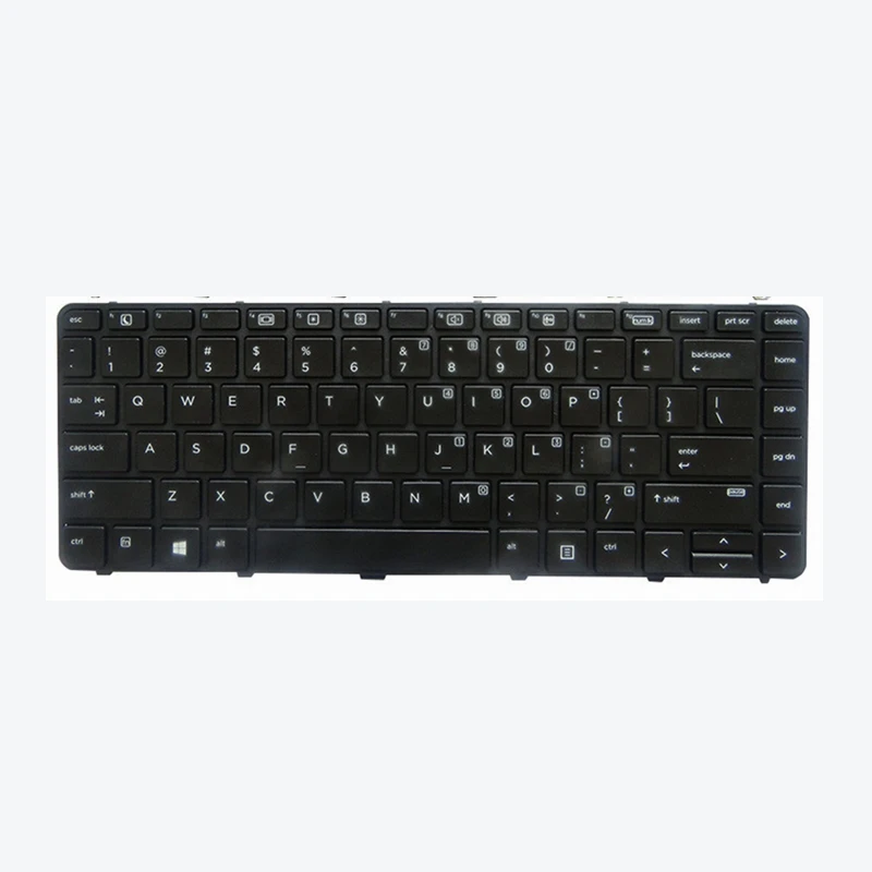 Новая клавиатура для ноутбука HP Probook 430 G3 G4 440 445 640 645 G2 английская черная с